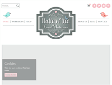 Tablet Screenshot of hattysattic.co.uk